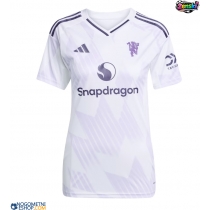 Ženski Nogometni dresi Manchester United Leny Yoro #15 Gostujoči 2025-26 Kratek Rokav